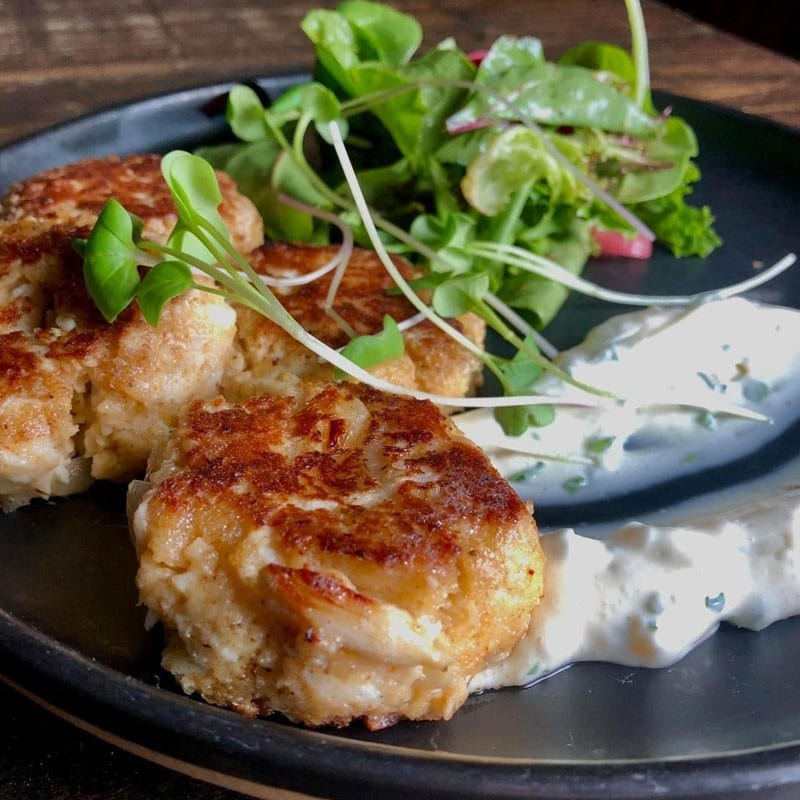 Crab Cakes.