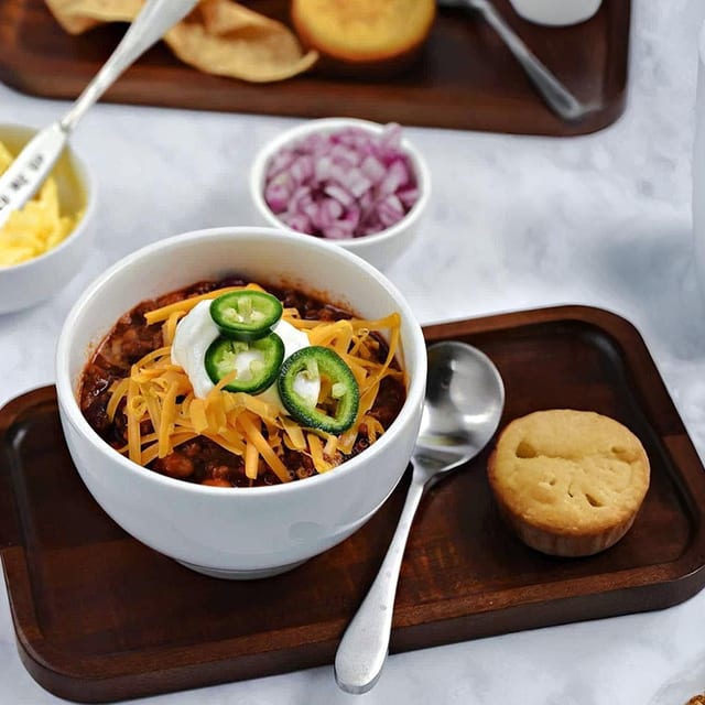 Hearty Chili Soup.