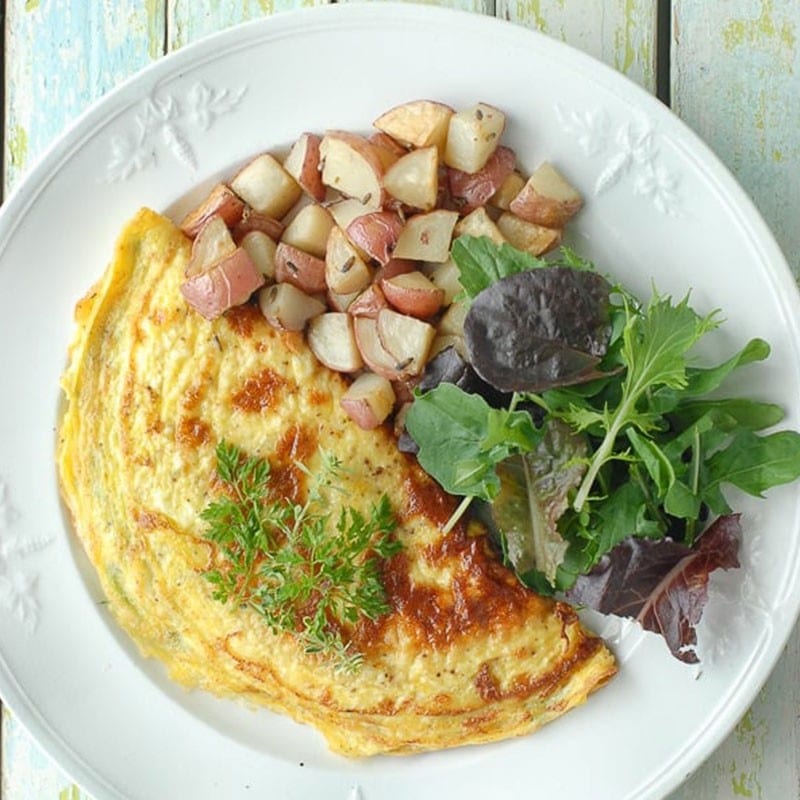 Omelettes.