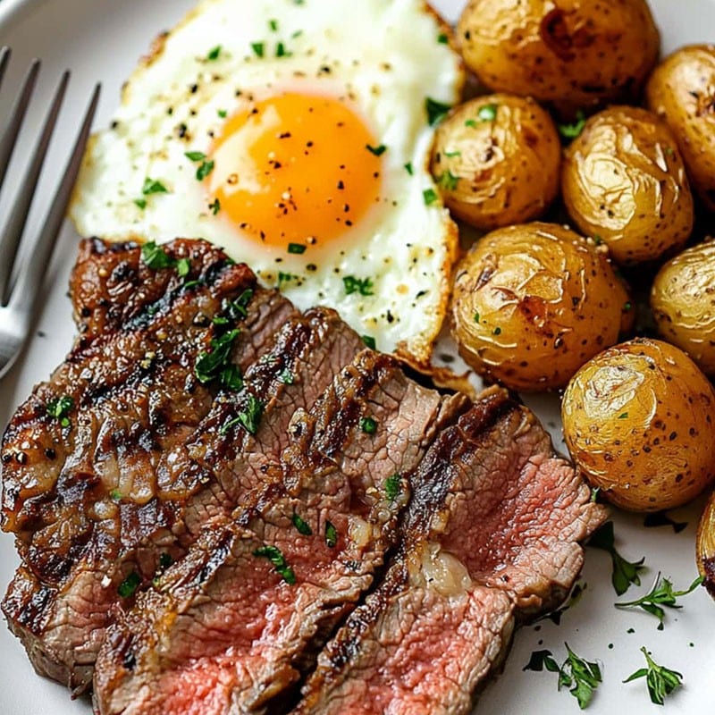 Steak & Eggs.