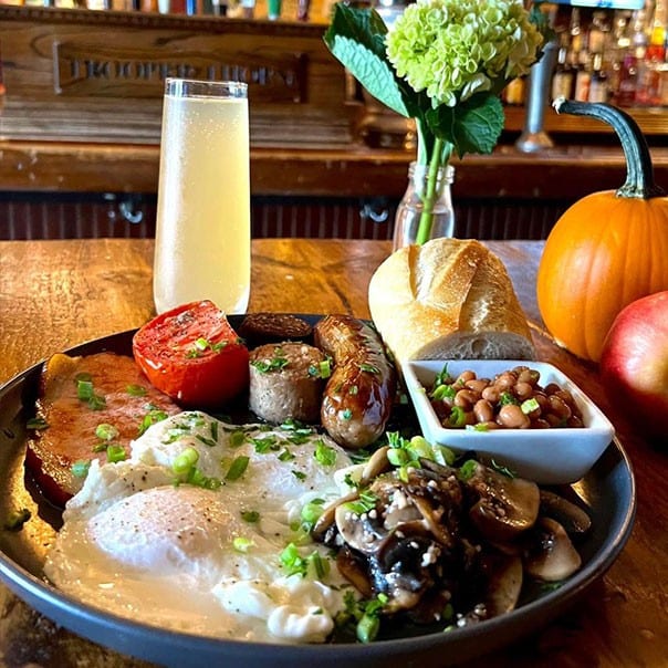 Authentic Irish Breakfast.