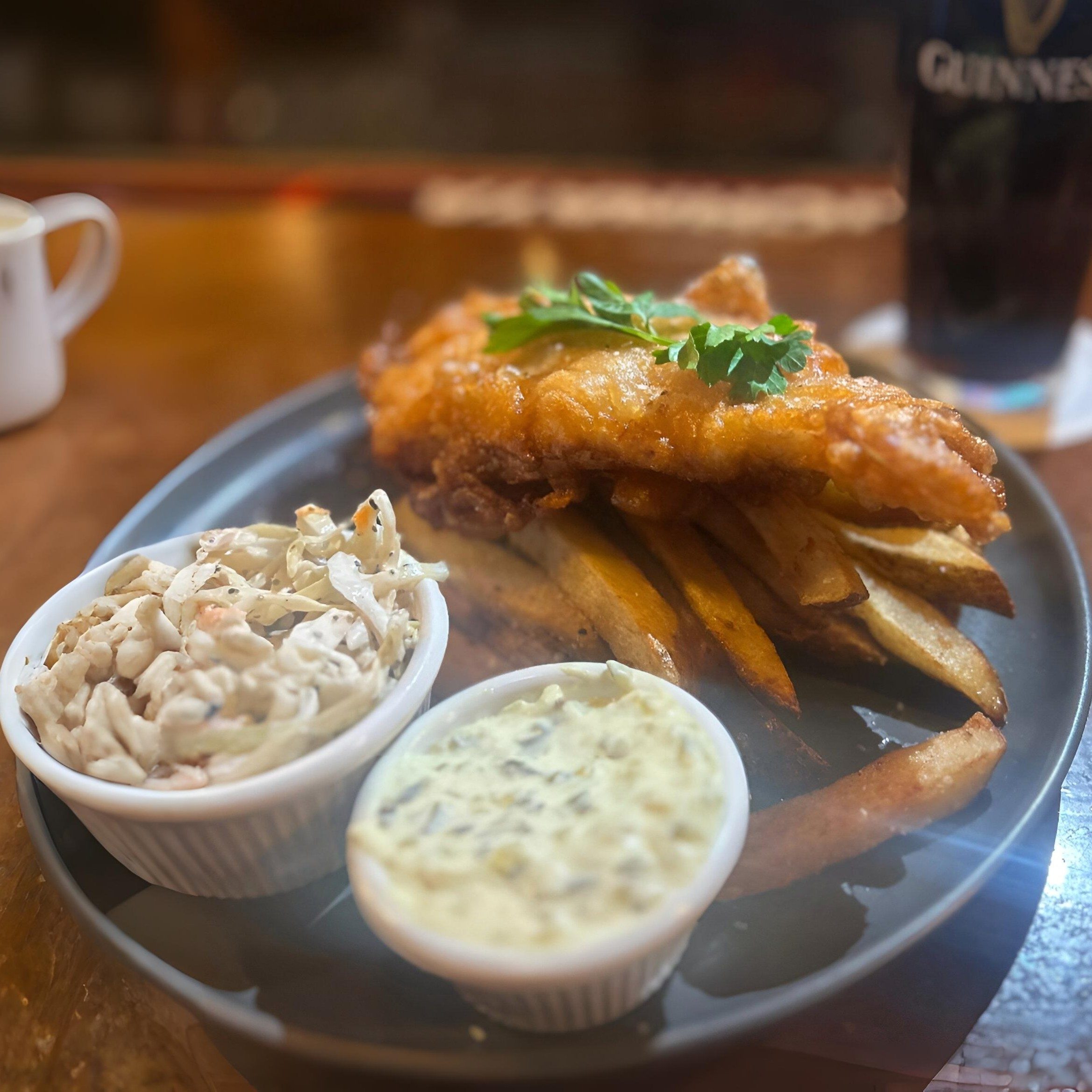 Fish and Chips.