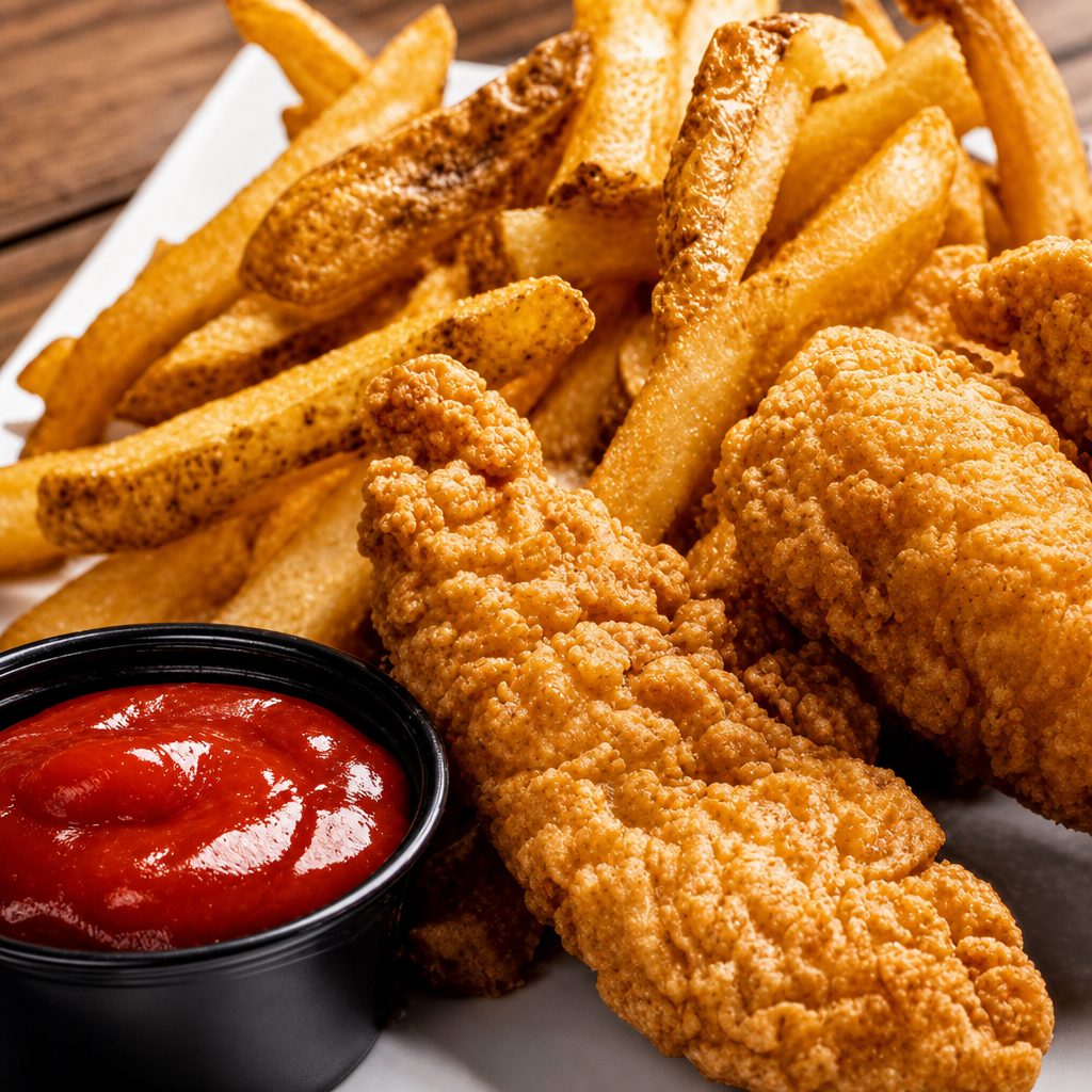 Chicken & Chips.