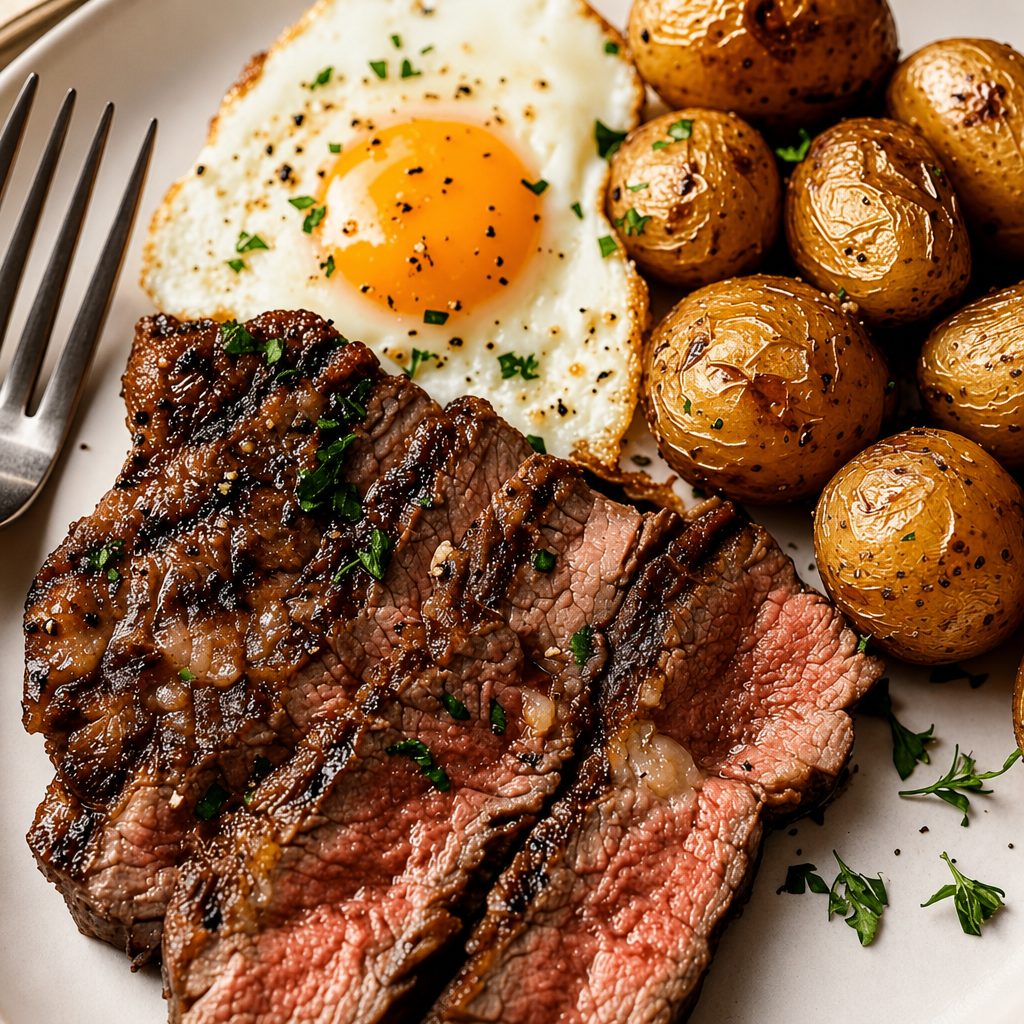 Steak & Eggs.