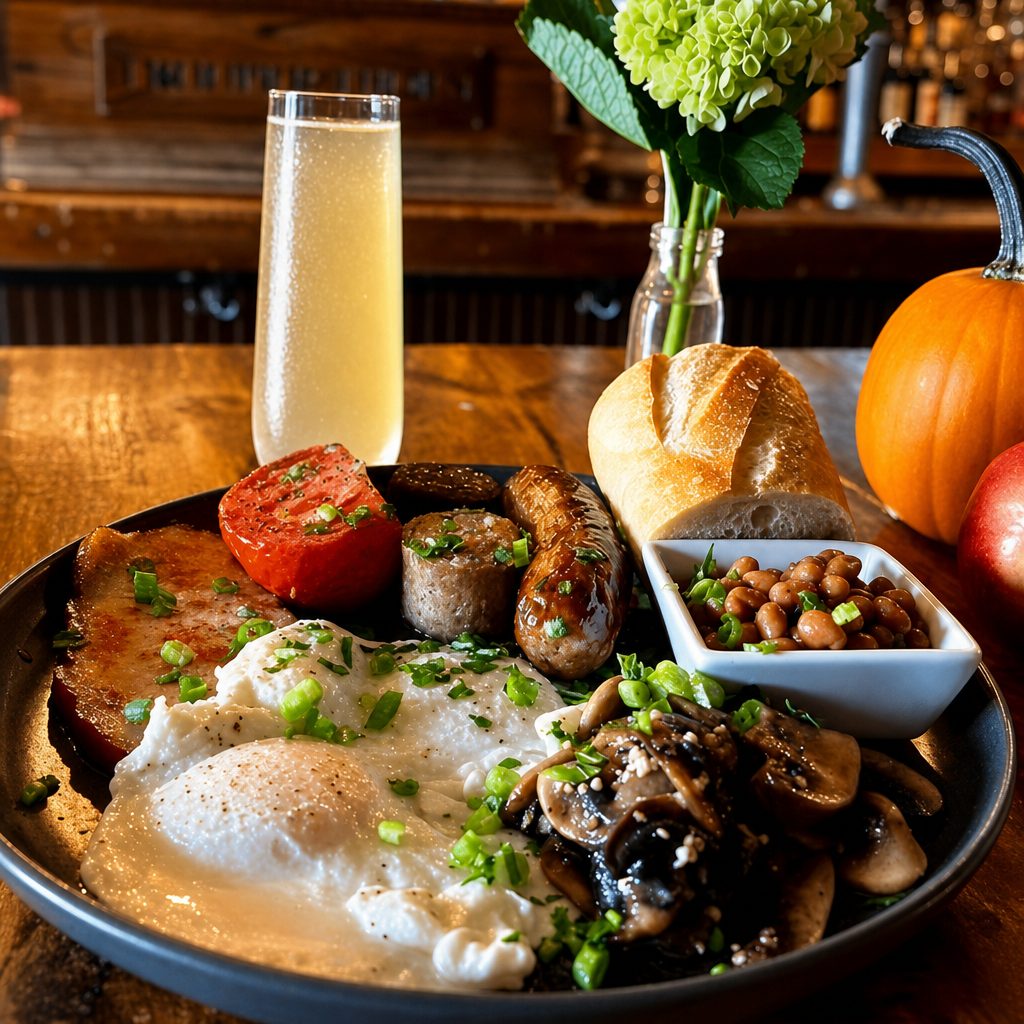 Authentic Irish Breakfast.