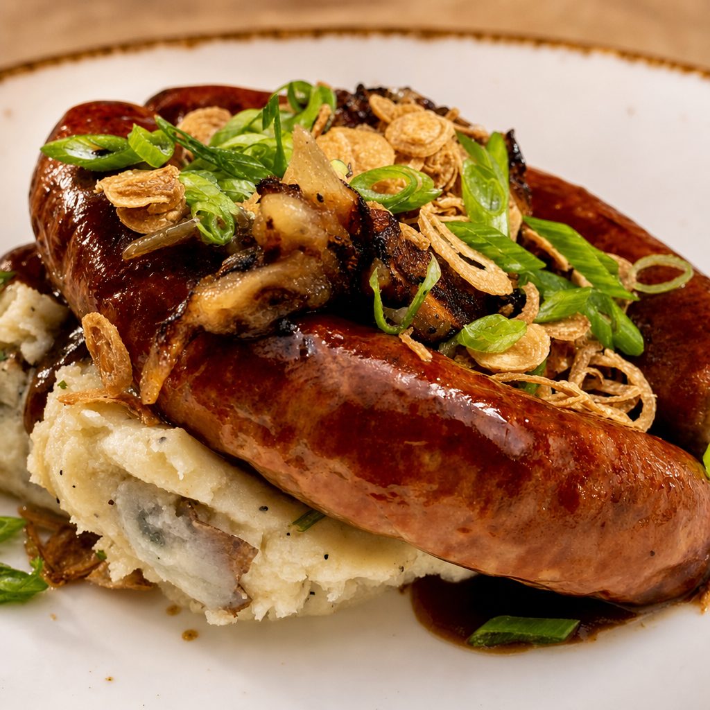 Bangers & Mash Brunch.
