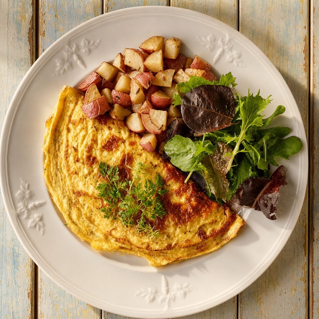 Omelettes.