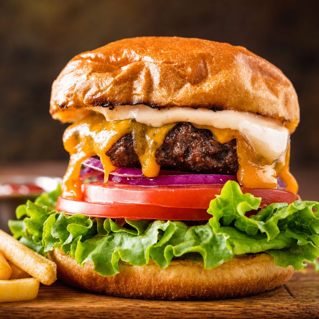 Half Shilling Burger.